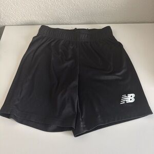 New Balance youth Black Athletic Shorts